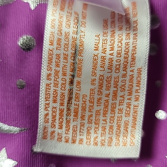 Cat & Jack Girls One Piece Celestial Pull-On Magenta Leotard Size XL (14/16) - Picture 7 of 8